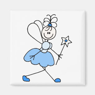 Íman Figura azul ímã da vara do anjo