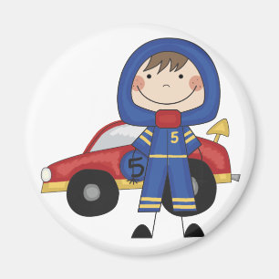 Íman Figura camiseta da vara do motorista de carro de