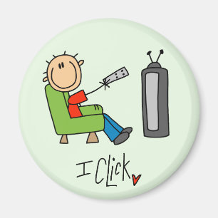 Íman Figura Clicker da vara da tevê
