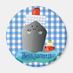 Íman Figura de desenho animado do revestimento do ocean