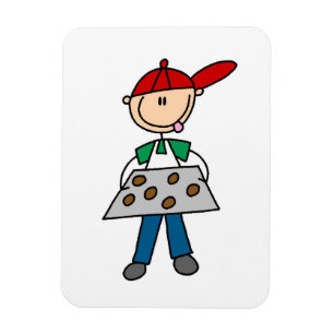 Íman Figura de Palito Assando Biscoitos