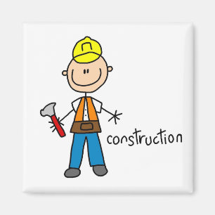 Íman Figura de Palito de Construção