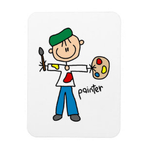 Íman Figura de Pau de Pintor