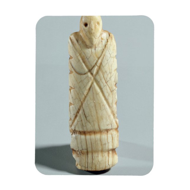 Íman Figura de um homem barbudo (marfim elefante) (Vertical)