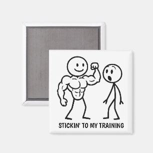 Íman Figura do adesivo Gym