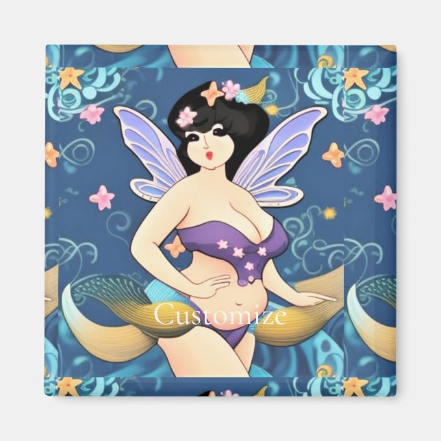 Íman Figura do cheio Deusa Fada Thunder_Cove (Frente)