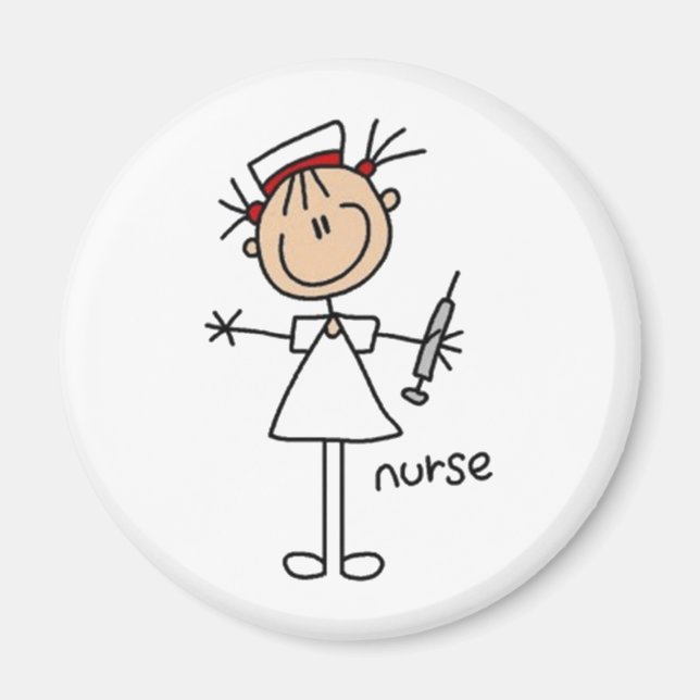 Íman Figura do Nurse Stick (Frente)