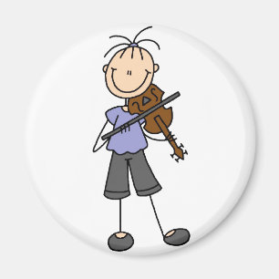 Íman Figura ímã da vara do violino