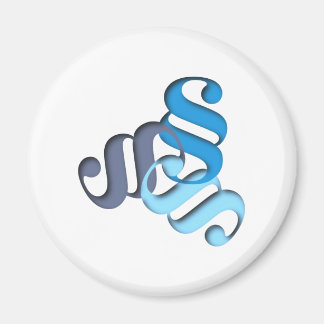 Íman Figura letra paragraph letter shape