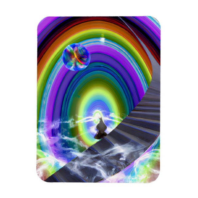 Íman Figura Misteriosa no Stargate Inter-Dimensional (Vertical)