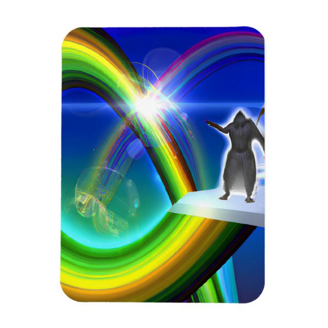 Íman Figura Misteriosa no Stargate Inter-Dimensional (Vertical)