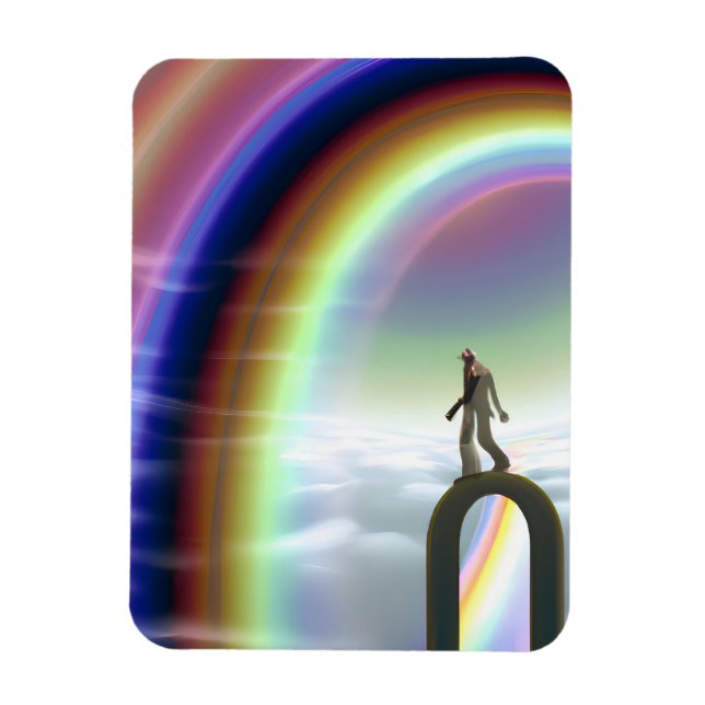 Íman Figura Misteriosa no Stargate Inter-Dimensional (Vertical)