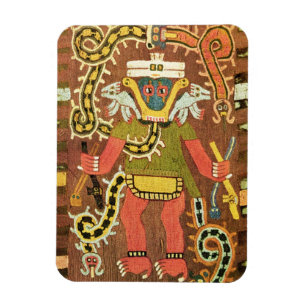 Íman Figura mitológica bordada, Paracas Necropoli