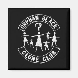 Íman Figura órfão clube da vara do preto do clone