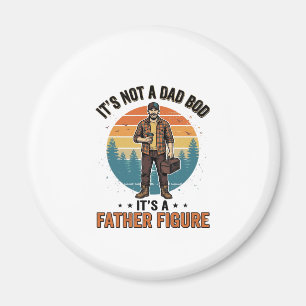 Íman Figura Paterna Engraçada Camisa de Humor de Pai Vi