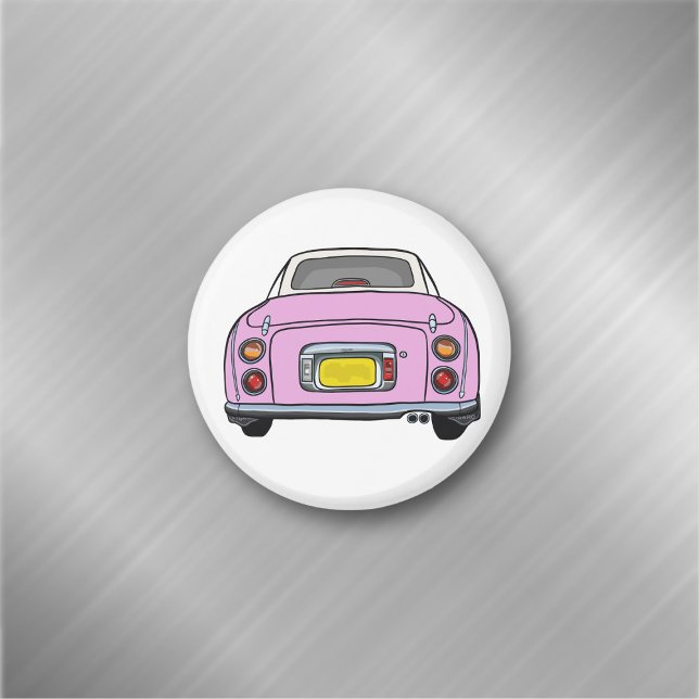 Íman Figuras - Magnet Do Carro, Rosa-Rosa-Fígaro, Candi (Fun figgy magnet just for you. Handy for checking for rust on your figaro car)
