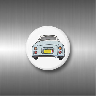 Íman Figuras Pálidas Aqua Figaro Car Magnet