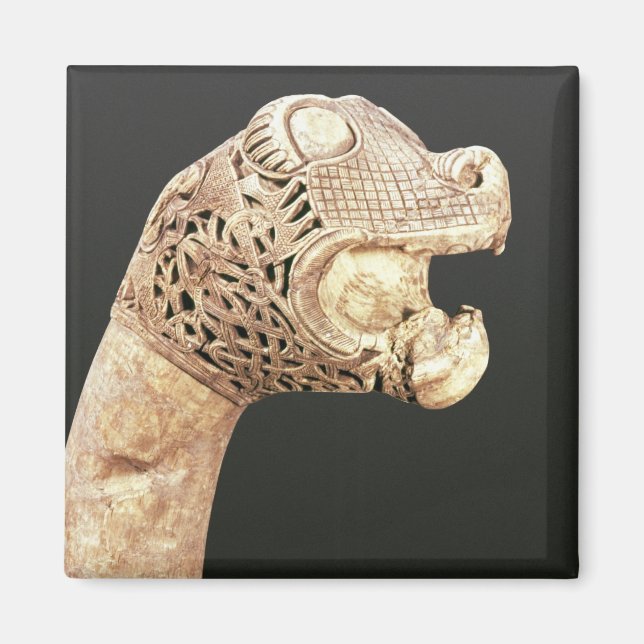 Íman Figurehead de um Viking Longship, encontrado em Os (Frente)
