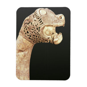 Íman Figurehead de um Viking Longship, encontrado em Os