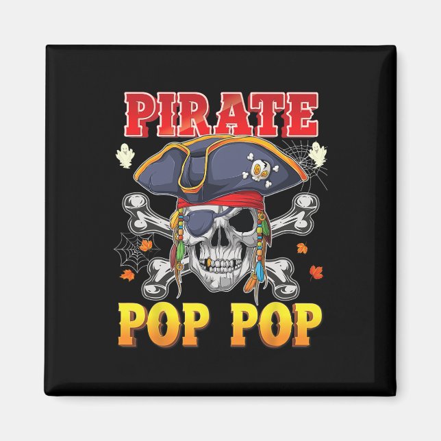 Íman Figurino de Halloween Pirate Pop-pop (Frente)