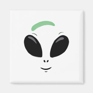 Íman Figurino do Dia das Bruxas na Alienígena Verde