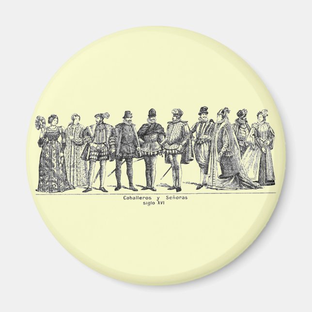 Íman Figurinos Históricos (Frente)