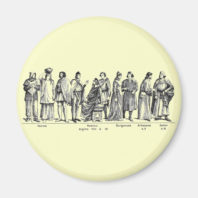 Íman Figurinos Históricos (Frente)