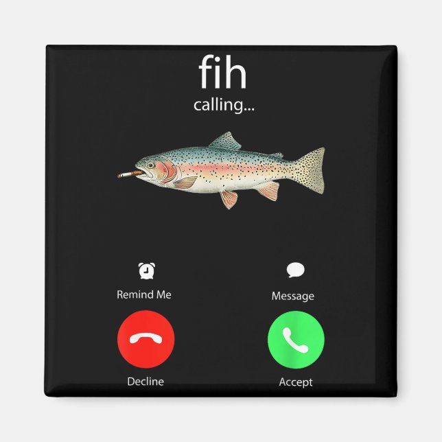 Íman Fih Calling Remind Me Message Decline Accept Phone (Frente)