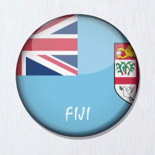 Íman Fiji, Bandeira das Fiji e Oceânia - viagem/fãs d