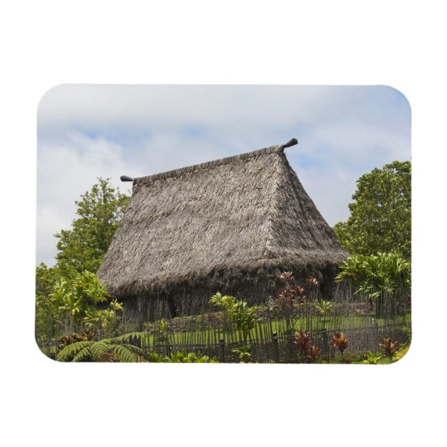 Íman Fiji, Ilha Viti Levu. Centro Cultural Polinésio (Horizontal)
