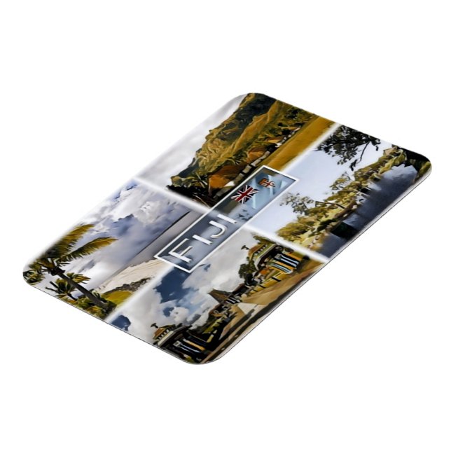 Íman Fiji - Mosaico - (Left Side)