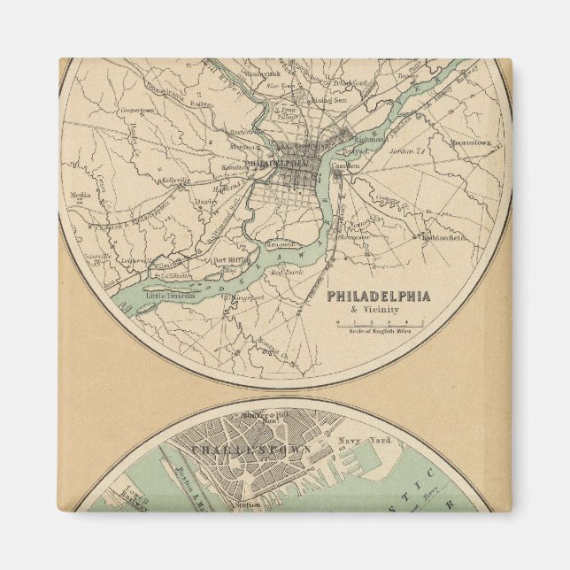 Íman Filadélfia e Boston (Frente)