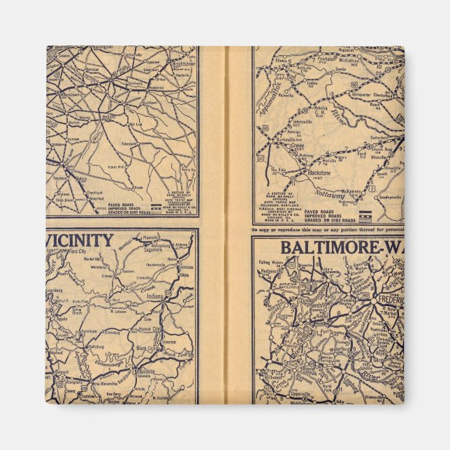 Íman Filadélfia, Pittsburgh, Richmond (Frente)