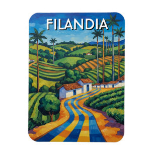 Íman Filandia Viagem Colômbia