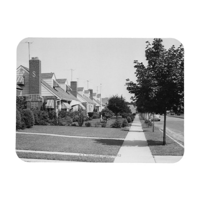 Íman Fileira de Casas (Horizontal)