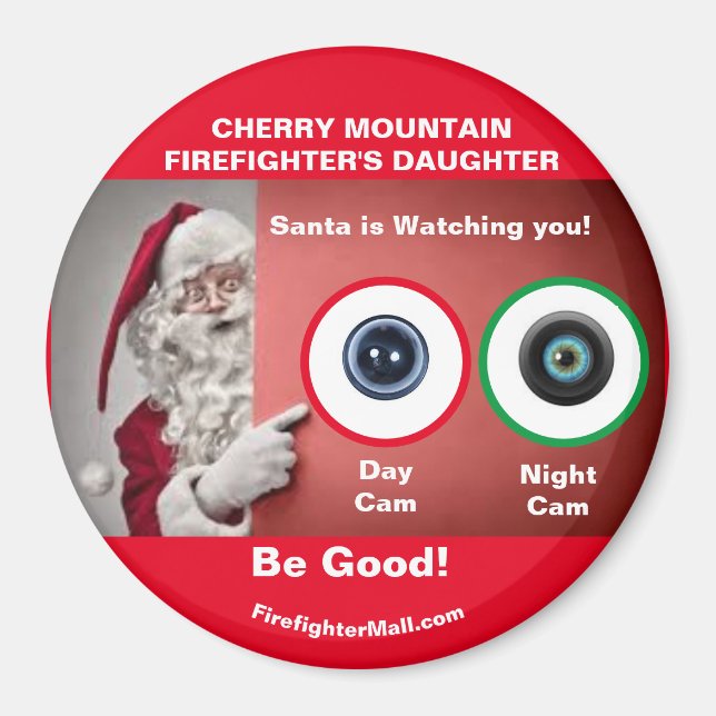 ÍMAN FILHA DA CHERRY MONTAIN FIREFIGHTER (Frente)