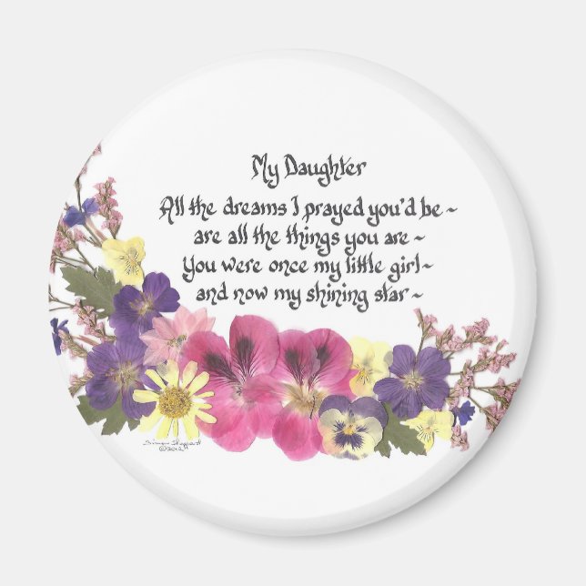 Íman Filha dizendo (Frente)