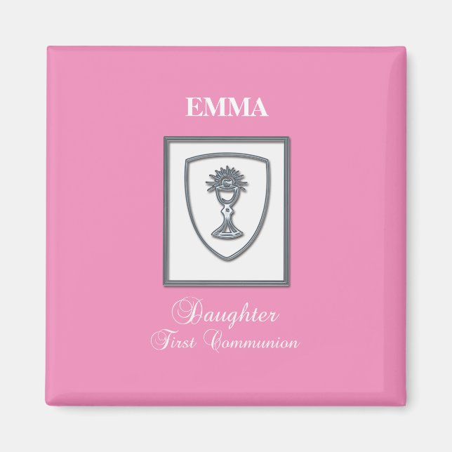 Íman Filha, Primeira Comunhão Silver Chalice (Frente)