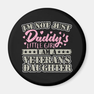 Íman Filha Veterana Militar - Garota Pai