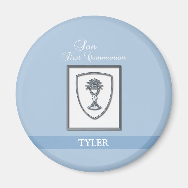 Íman Filho, 1ª Comunhão Silver Chalice (Frente)