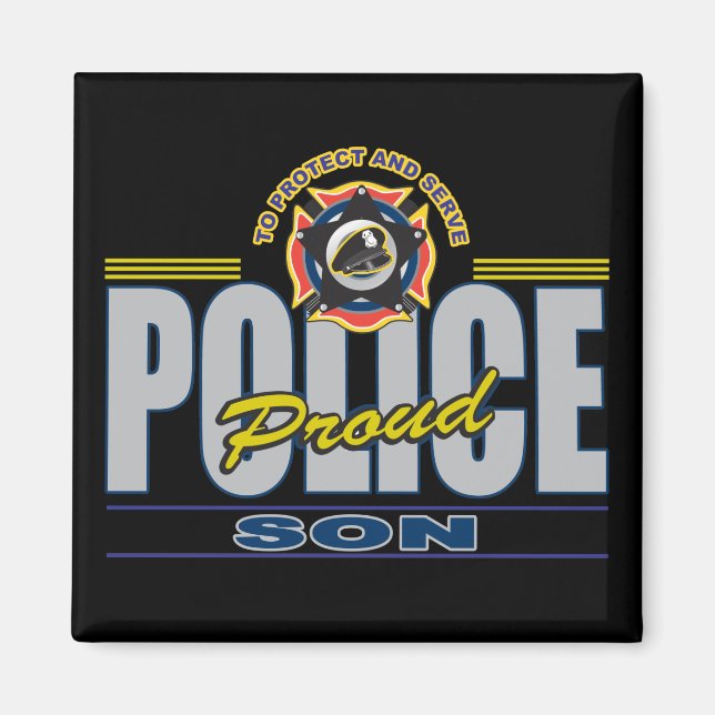 Íman Filho da Polícia Orgulhosa (Frente)
