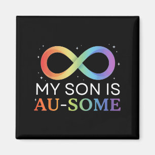Íman Filho é Au-Som Conscientização do Autismo Autista