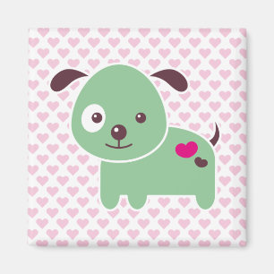 Íman Filhote de cachorro de Kawaii