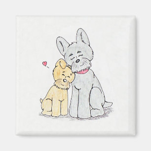 Íman Filhote de cachorro Luv