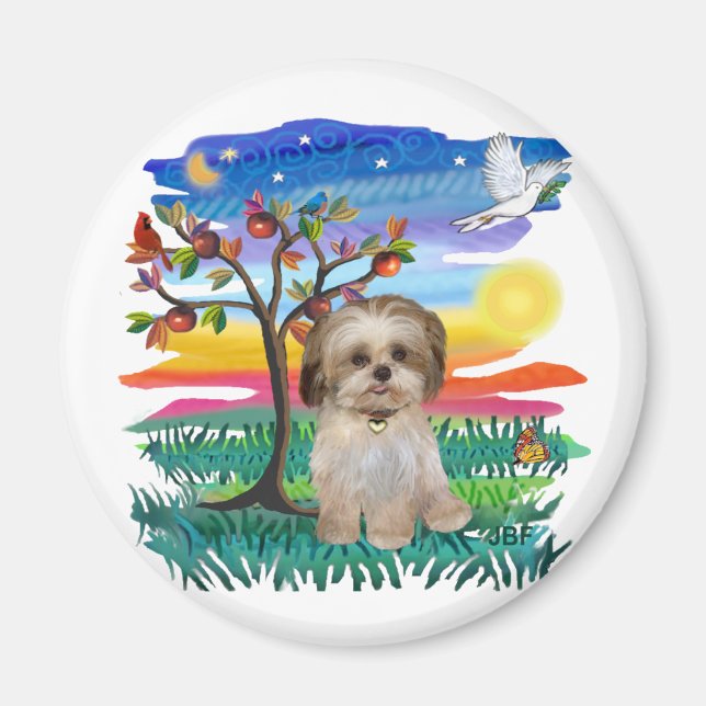 Íman Filhote de Shih Tzu #2 (Frente)