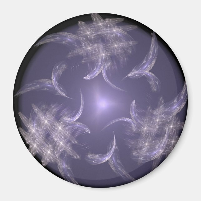 Íman Filigre Roxo (Frente)