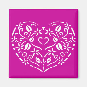 Íman Filigree Heart