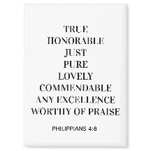 Filipenses 4:8 Ímã