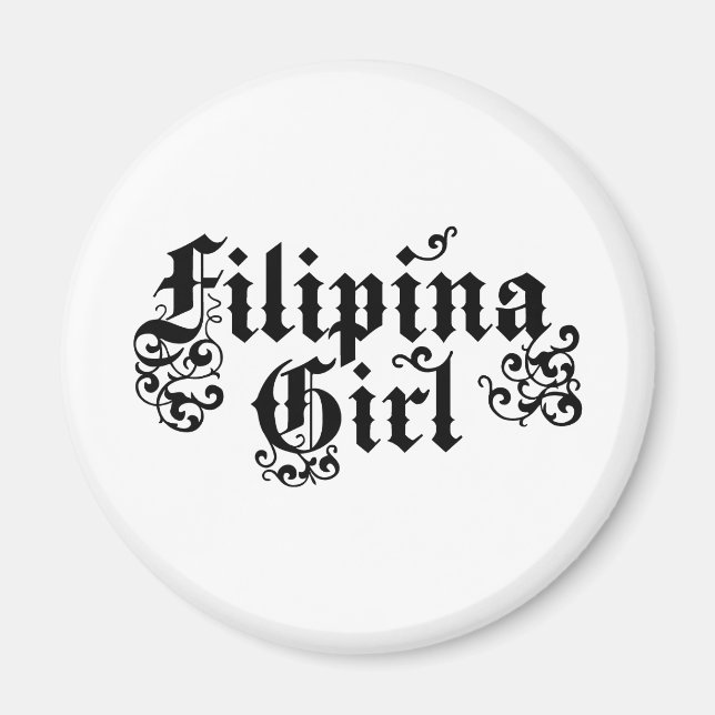 Íman filipina (Frente)