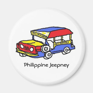 Íman Filipinas Jeepney Magnet